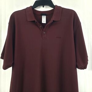 Patagonia Men's  Burgundy Polo Shirt Large